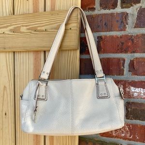 Fossil off-white shoulder bag